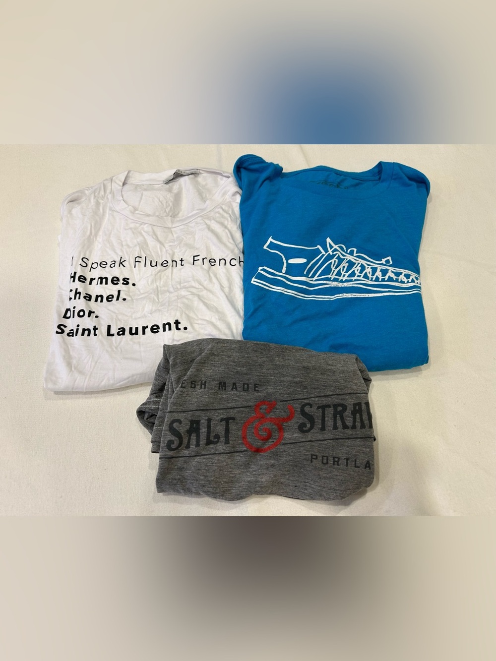 3 women’s misc t-shirt bundle
